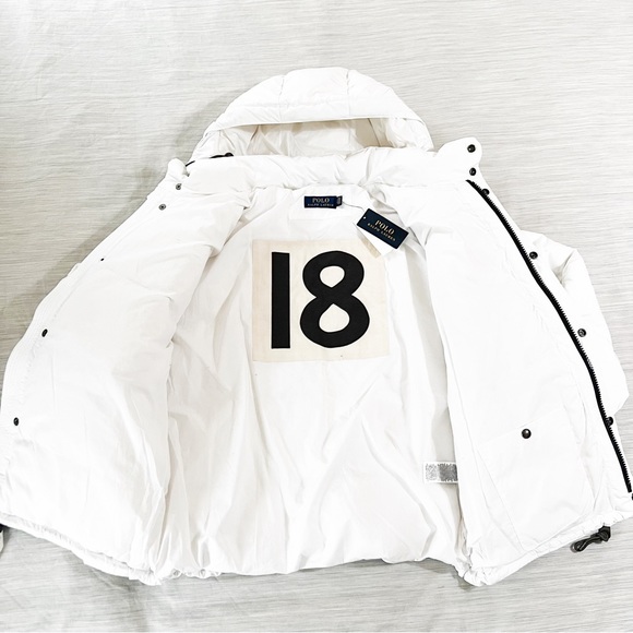 Polo Ralph Lauren ALPINE Mens Puffer Jacket WHITE 😳🔥🔥 - Picture 7 of 15